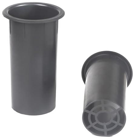 honseelia 2 tubi per porta altoparlante, 80 mm x 131 mm, tubo porta altoparlante subwoofer bass reflex