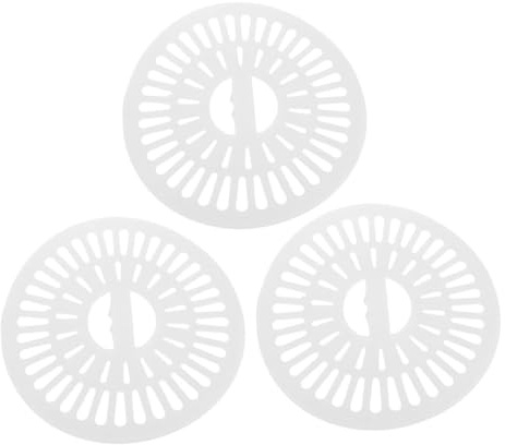 Zerodeko 3pcs Semi Automatic Washing Machine Spin Cap Covers Replacement Accessories for Washing Machines, Abs Material, 27cm Diameter, Ensures Wrinkle-free Clothes and Even Pressing,