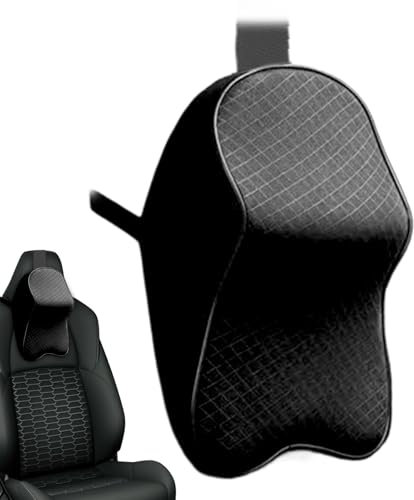 Ylnailky Weiches Auto-Nackenstützkissen zum Fahren, super bequemes Auto-Kopfstützenkissen,Weiches Lordosenstützkissen | Weiches Lordosenstützkissen, Flexibler, atmungsaktiver Schaumstoff,
