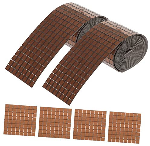 Homoyoyo Heimdekoration Mosaikfliesen-aufkleber 6 Rollen Selbstklebendes Mosaik-set Für Die Wanddekoration