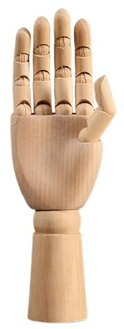 Modellfiguren der Hand der Holzpuppe - Figuren des Modells der Hand, Modell der Hand der Holzpuppe | Handmodell aus Holz für Skizzen