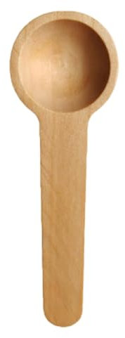 cucharas de madera, cuchara para sal de baño - Cuchara de madera para miel para leche en polvo | Cuchara reutilizable para dulces, cucharadita para servir utensilios para miel, postre, aperitivos