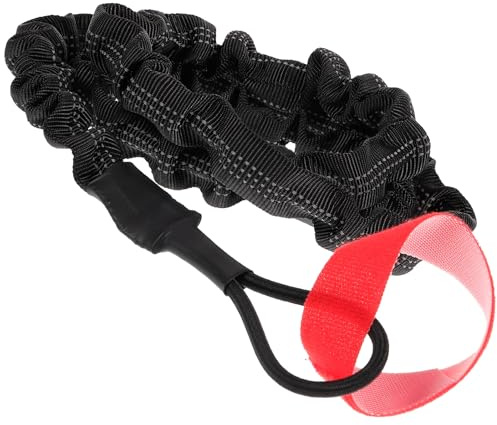 ROMISBABA Correa De Fijación De Paleta Ajustable De Nailon Resistente para Kayak Negro, Correa Elástica Anti-caídas para Transporte Seguro De Tablas Paddle Surf y Accesorios Deportivos Al Aire Libre