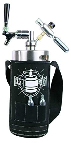 Keg Smiths Keg Kooler - 1 Gallon Keg Kooler Jacket - Keep your Keg Cold Longer