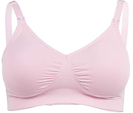 Medela Komfort BH – Nahtloser, bügelloser Still-BH für Schwangerschaft und Stillzeit mit dehnbarem Band und atmungsaktivem Material für ganztägigen Komfort