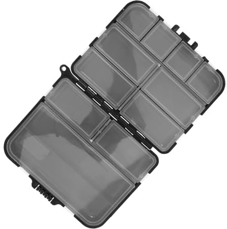 MUSISALY Angel Köder Box Aufbewahrungsbox Tragbarer Köder-Organizer Mit Deckeldesign Für Outdoor-Angelsport Robust Und Langlebig Für Haken Köder Und Angelzubehör