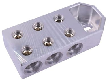 LIXSAZSE Car Audio Top Post Vehicle Stereo Battery Terminal Connector Automotive Automobile Upgrade Accessories Spare Parts, 6 Holes