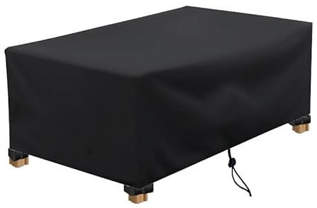 225x115x75cm/LxlxH Housse Salon de Jardin Exterieur,Housse de Protection pour Mobilier,420D Oxford Bâche pour Table de Jardin Impermeable Carrée/Rectangle pour Canapés et Autres Sièges D'extérieur