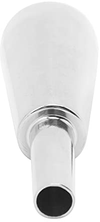 RiToEasysports Embout de Trompette en Métal aux Couleurs Vives pour une Brillance Durable, S'adapte à la Plupart des Haut-parleurs Standard, Accessoire de Performance (SILVER)