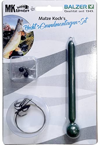 Balzer Shirasu MK Adventure Grundmontagenset mit Stehaufblei Deadbaitset 3