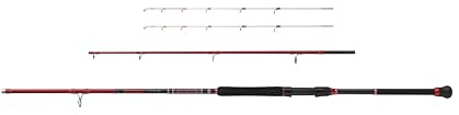 Penn Squadron III Boat Sensitip Spinnrute | 24T High Modulus Carbon & SW-Proof-Komponenten | Eva-Griff | Meeresangeln auf Dorsch, Pollock, Bass & Leng mit 3 austauschbaren Spitzen | 2,70 m