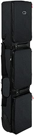 Tragbare Multifunktions-Snowboardtasche mit Rädern, wasserdichte Skischuh- und Helmtasche mit Mehreren Fächern, Nass- und Trockentrennung, für Männer, Frauen und Jugendli