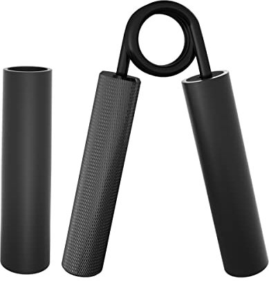 CRAZYROPE Handtrainer Unterarmtrainer mit Griffpolster, 22,5-157,5kg Metall Griffkraft Trainer, Hochbelastbares Handgriff Handgelenk Trainer für Handstärker