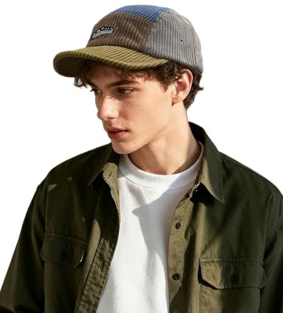 Clakllie Flat Brim Embroider basebollkeps för män kvinnor bomull justerbar unisex basebollkeps keps keps keps en storlek solhatt basebollkeps multifärgad lapptäcke justerbar, DOTB2-brun, En Storlek
