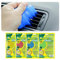 XoeLLe 4 Pièces Gel de Nettoyage Voiture, Slime de Nettoyage Poussière Clavier, Gel Clavier Nettoyage Réutilisable Cleaning Anti-Poussière pour Clavier D'ordinateur, Ordinateur, Aérations