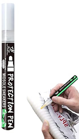 Antioxidationsstift für Turnschuhe – Weißer Trainerstift, Mittelsohlen-Restore-Sneaker-Marker, wasserfester Schuhaufheller für Turnschuhe, effektive weiße Schuhcreme für Schuhkanten, Citrin-Unterseite