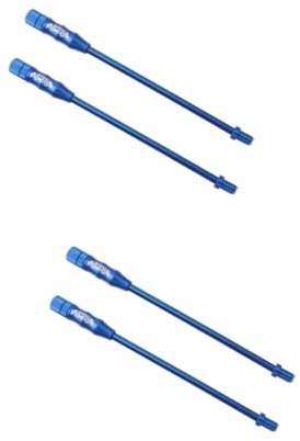 BESPORTBLE 4 Stück v Bremsschlauch mountainbike zubehör fahrradbremse fahhrad zubebör fahradzubehör Fahrradbremskabel Ersatzteile für Mountainbikes v Bremskrümmerrohr Bremskatheter Blue