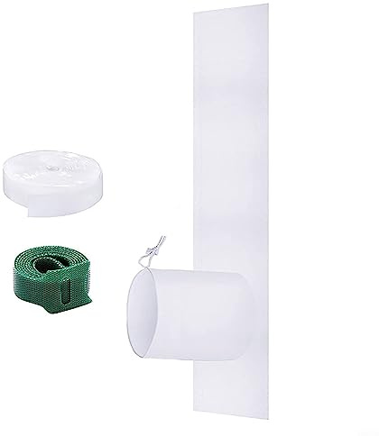 PETSTIBLE Kit d'étanchéité de fenêtre pour climatiseur AC étanche Kit d'étanchéité de fenêtre pour climatiseur Aucun besoin de percer des trous pour le kit d'étanchéité de fenêtre de sécheur de