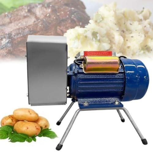XCSCUK Electric Potato Masher, Stainless Steel Potato Ricer, 20-30KG/H Output, Commercial Mud Press, for Fruit Vegetables