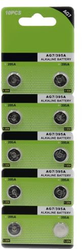 XINGBEI 20pc / 10pc Haute Capacité AG7 / LR927 / 395 Batteries Cellules Bouton pour Les Derniers Appareils Électroniques Utiliser Batterie d'alimentation