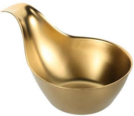 Sosoport Tazas de Condimentos de Acero Inoxidable 304, Mini Recipientes para Salsa Reutilizables, Resistentes y Estables, para Restaurante y Hogar, Uso en Mesa y Picnic, Unidad Individual