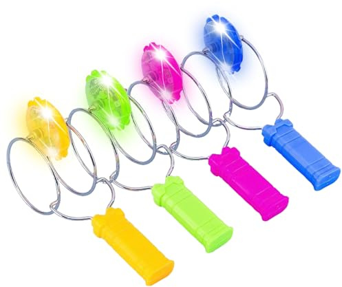 Giroscopio magnético retro, 4 unidades, giroscopio magnético de iluminación, juguete de giroscopio, juguete magnético para niños, regalo de cumpleaños infantil
