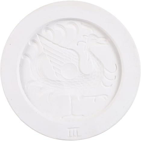 OSALADI Stampo in Gesso per Ceramica a Forma di Animale Vermiglio Strumento per Modellare Argilla Dettagli Intricati Stampo Riutilizzabile per Laboratori e Studi di Ceramica