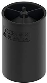 TECE 660018 drainline Geruchsverschluss (Membran für Abläufe; Höhe: 7,4 cm) schwarz