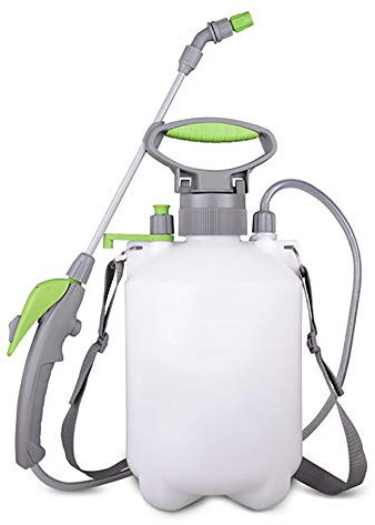 XUMI Eléctrico Nebulizadora ULV, Nebulizador Neumático Pulverizador de Agua Jardín de Pulverización Botella de Granja Riego de Césped de Lavado de Coches,5L