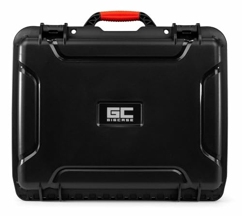 Power Dynamics GIGCase70R, Universal Hard Case Kamera Koffer Schaumstoff, DJ Koffer, Foto Koffer, Schutzkoffer, DJ Universalkoffer, Wasserdichter Koffer, Transportkoffer mit Schaumstoff, Schwarz