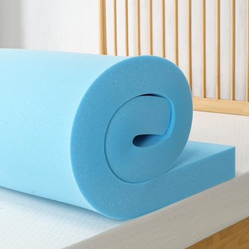 ZINUS 3 Inch Green Tea Cooling Gel Memory Foam Mattress Topper, Smaller, More Convenient WonderBox Packaging, Cooling Gel Foam, CertiPUR-US Certified, Full
