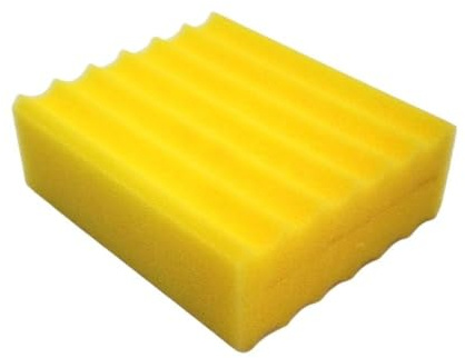 AquaOne Ersatzschwämme in GELB für CBF-Serie Teichfilter Kammerfilter Filter Ersatzschwamm Fein Durchlauffilter Bio-Teichfilter