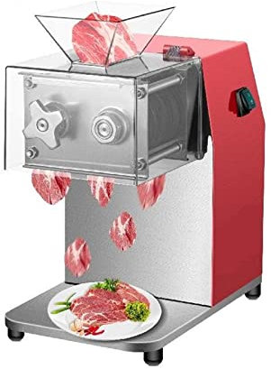 250 kg/H Commercial électrique trancheuse à viande broyeur coupe-légumes déchiqueter Machine 850 W maison automatique hachoir à nourriture déchiqueteuse Facile à utiliser pour les débutants et les pro