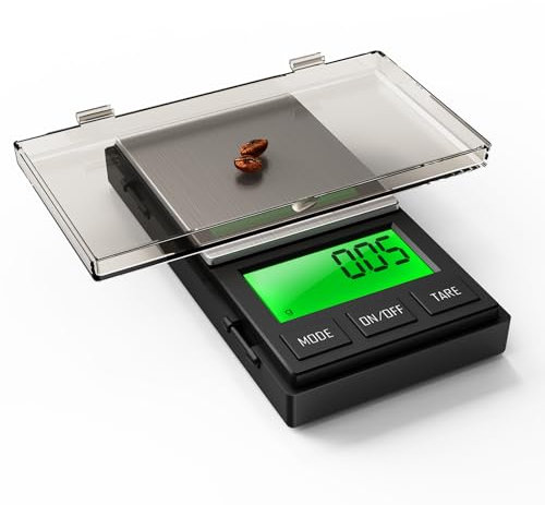 1000g/0.01g Feinwaage, multifunktionale Mini-Digitalwaage mit Kalibrierung und Tara-Funktion, 5 Einheiten, Grammwaage, Goldwaage, Schmuckwaage, Salz- und Gewürzwaage, kleine Taschenwaage