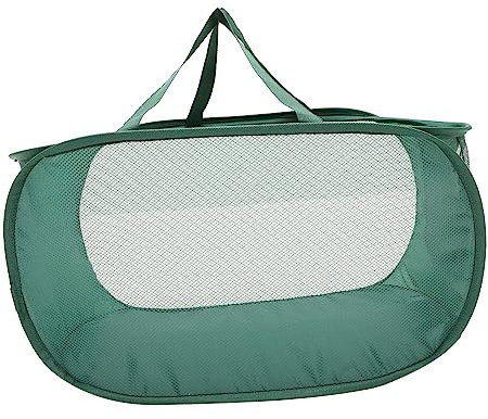 CHILDWEET Faltbarer Wäschekorb Aus Nylon Zusammenklappbarer Schmutzwäschekorb Tragbarer Aufbewahrungskorb Für Kleinteile Und Spielzeug Geeignet Für Waschküche Schlafzimmer Und Kleine