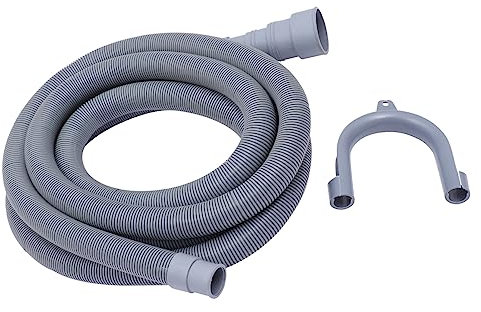 POPETPOP 3m Tuyau Évacuation pour Lave-linge Rallonge de Tuyau de Vidange pour Machine à Laver Flexible