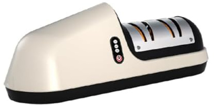 Aige un aiguillon de couteau en 3 étapes, un aiguillon de couteau électrique, un outil de poinçonnage de cuisine portable pour tous les couteaux, aiguillon électrique rapide et sûr Affûteurs manuels