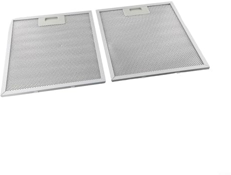 Jonikuper Dunstabzugshauben-Filter, Metallgitter, 305 x 267 x 9 mm, 5-lagig, aluminisierte Fettfiltration für Dunstabzugshaube, kompatibel mit den meisten Marken