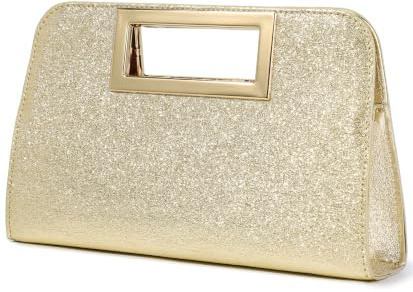 VASCHY Clutch Bag for Women, Vegan Leather Wristlet Wallet with Card Slots Ladies Crossbody Handbags & Shoulder Bags