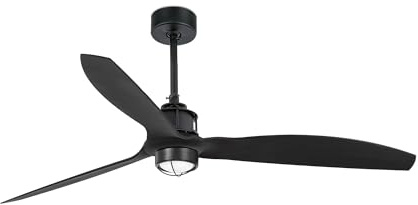 FARO BARCELONA 32100-10 JUST FAN LED Deckenventilator schwarz matt mit DC-Motor
