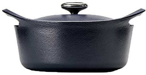 Pentola carne Casseruola con coperchio in ghisa in ghisa in ghisa rotondo classico smalto smalto olandese forno senza bastone rivestimento smalto buone sigillatura 3.5l Casseruola