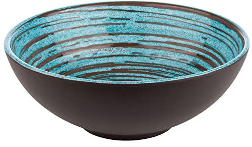 APS 85208 - Ciotola in melamina CANCUN, per molti alimenti, 24 cm x 24 cm x 9 cm