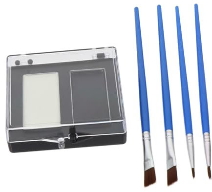 SHINEOFI 1satz Clown Schminkpigment Professionelle Ölfarben Für Halloween Pinsel Feine Stifte Realistische Körperbemalung Für Karneval Und Festlichkeiten Sichere Anwendung