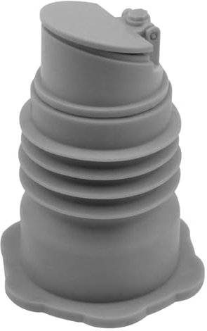 Xhziy Abflussschlauch für Waschmaschine, Küchenspüle, Abflussstopfen für Waschbecken, Badezimmer, Ablaufstopfen für 3,5 bis 4 cm Innendurchmesser, 1 Stück