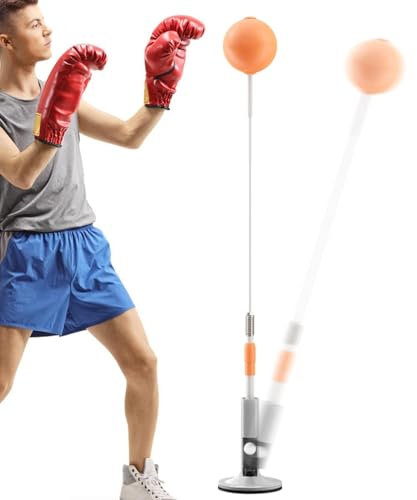 Boxbirne Stehend, Punchingball Erwachsene Boxbirne, Speedbag Mit Ständer Für Das, Reflexball Trainingsball Boxbirne Stehend Box-Reflex-Tasche, Hand-Augen-Koordinations-Boxsack