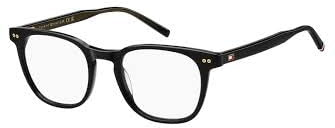 Tommy Hilfiger Brille TH 2187 Größe 49-19 mm Schwarz/Eye size: 49 - Bridge size: 19