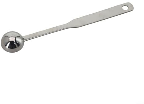 EpheyFIF 8ML Stainless Steel Coffee Measuring Spoon Long Handle Tablespoon For Deep Containers Kitchen Tea Sugar Flour Spice Scoop Dishwasher Safe