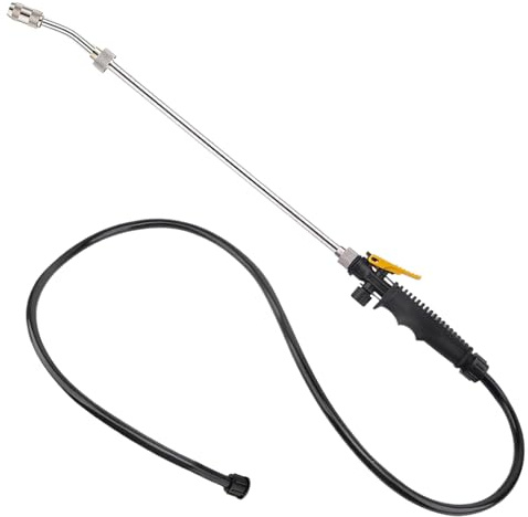 Lanza de riego de jardín – Lanza de riego extensible para césped de acero inoxidable, accesorio ligero de riego para huerto, flores césped, jardín