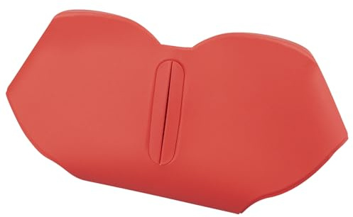 SOPROM Smart Case for AirPods Max 1 & 2, Portable Protective Magnetic PU Leather Cover with Low Power Mode Support-Pink
