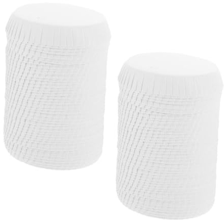 ARTSEWPLY Couvercles Jetables en Papier 70 MM pour Gobelets à Café avec Fente pour Paille Anti-Poussière Étanches Lot de 500 Pièces Protections pour Boissons Chaudes pour Hôtels Cafés
